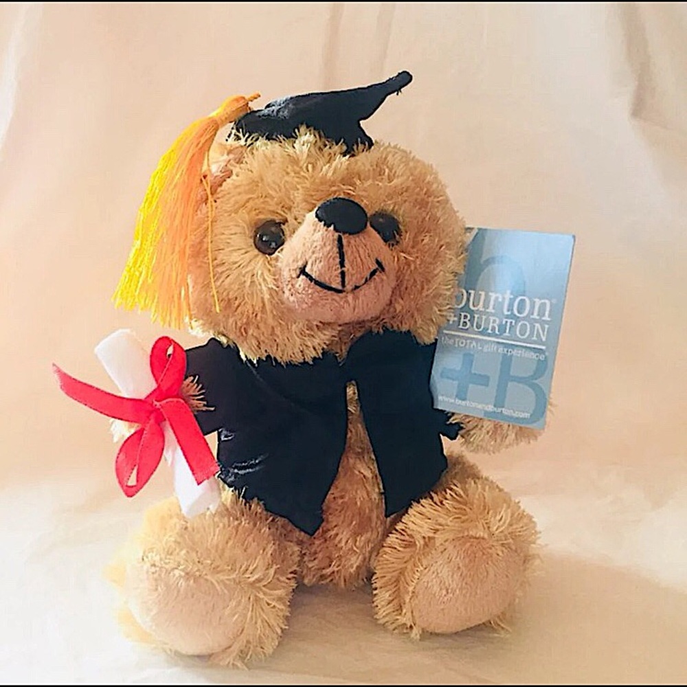 🎓Graduation Plush Bear (Black)